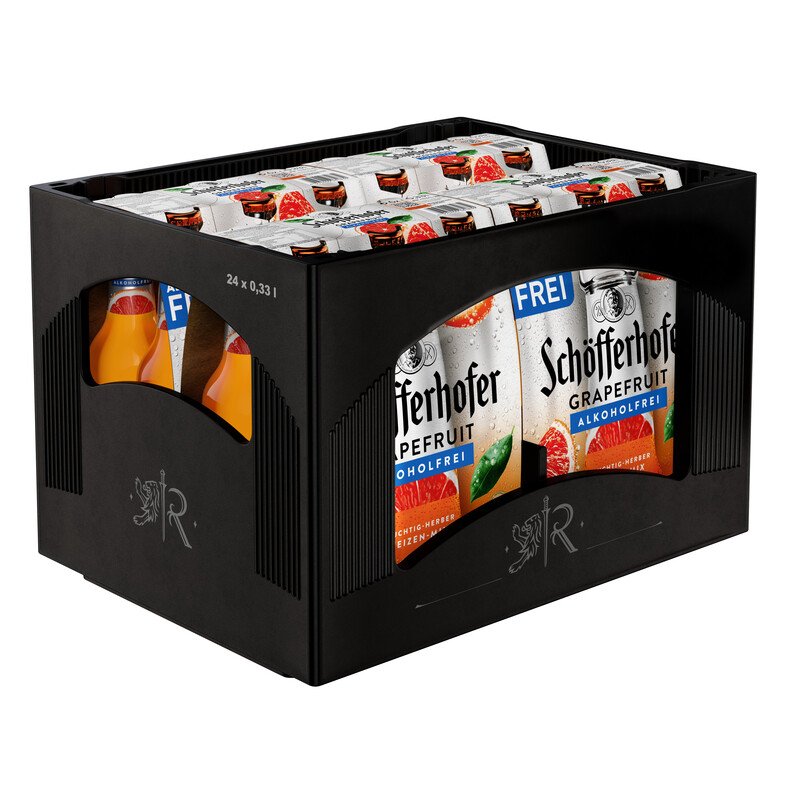 Schöfferhofer Weizen-Mix Grapefruit 0,0 % alkoholfrei