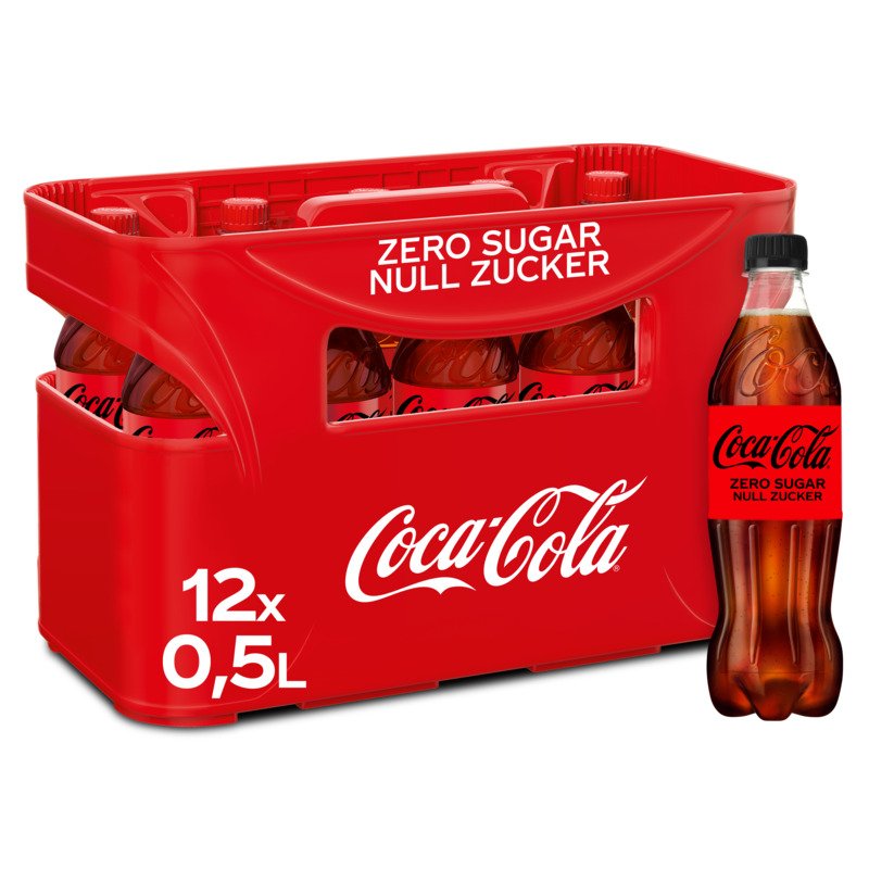 Coca Cola zero Kasten